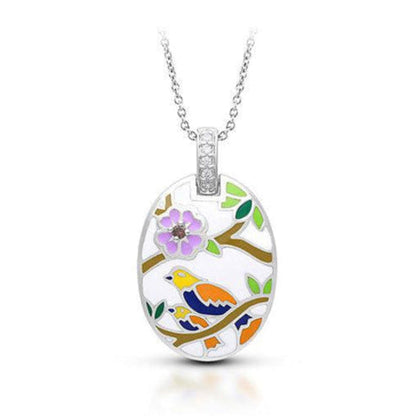 Songbird Oval Pendant