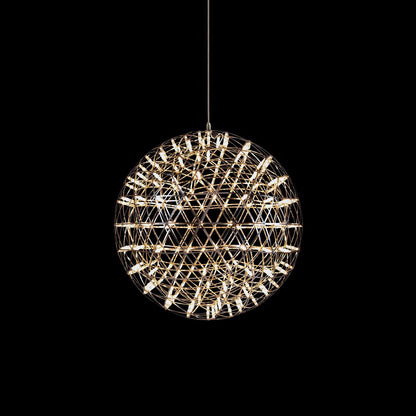 Spark Ball Pendant Light | Elegant Sphere Design with LED Illumination 10