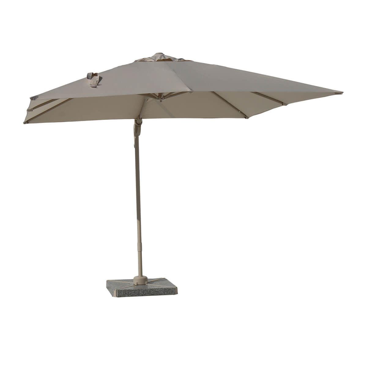 Square Cantilever Patio Umbrella | Offset Design with Freestanding Base for Outdoor Shade 1