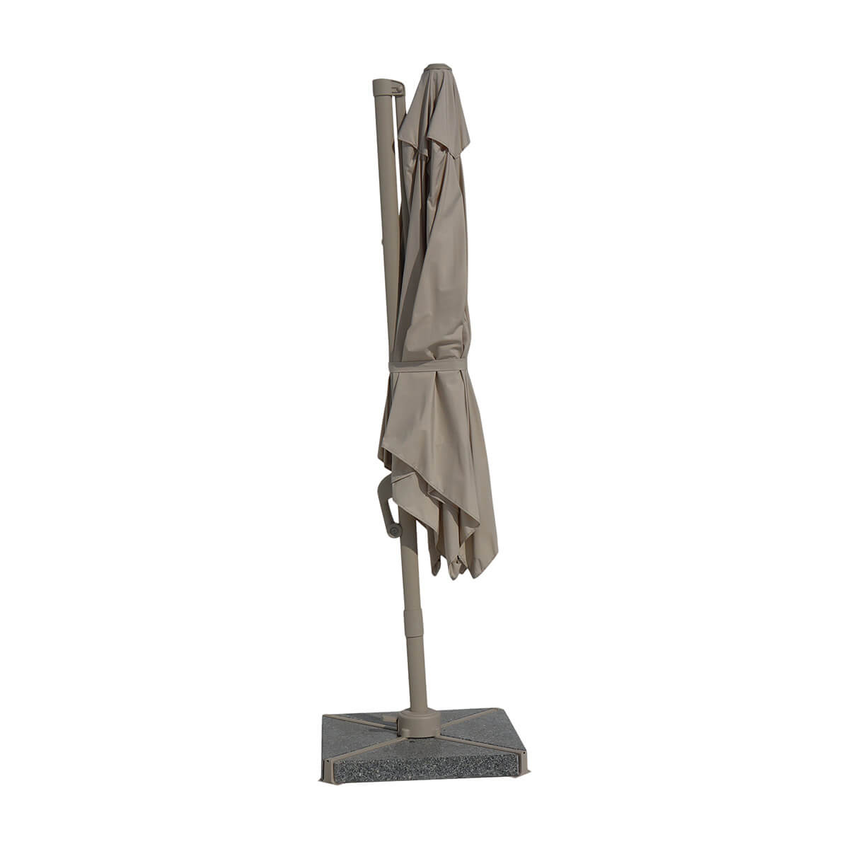 Square Cantilever Patio Umbrella | Offset Design with Freestanding Base for Outdoor Shade 3