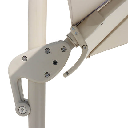 Square Cantilever Patio Umbrella | Offset Design with Freestanding Base for Outdoor Shade 4