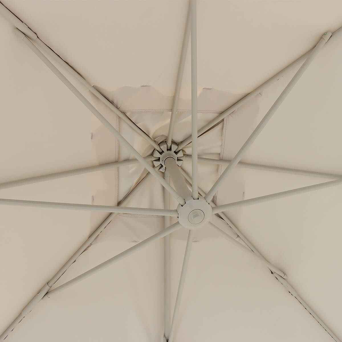 Square Cantilever Patio Umbrella | Offset Design with Freestanding Base for Outdoor Shade 5