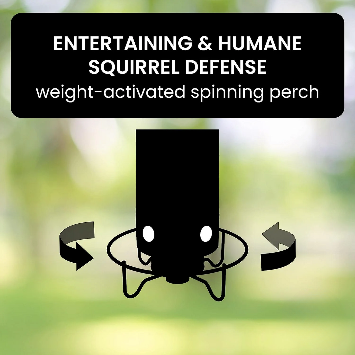 Squirrel Proof Bird Feeder | Weight-Activated Design with 5 lb Capacity 3