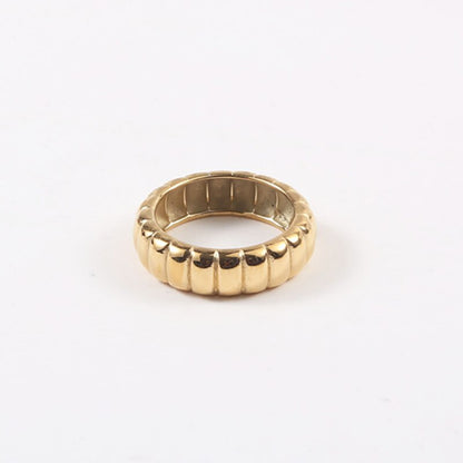 Stackable Ring | 18K Stainless Steel with Tarnish Resistant Design 0