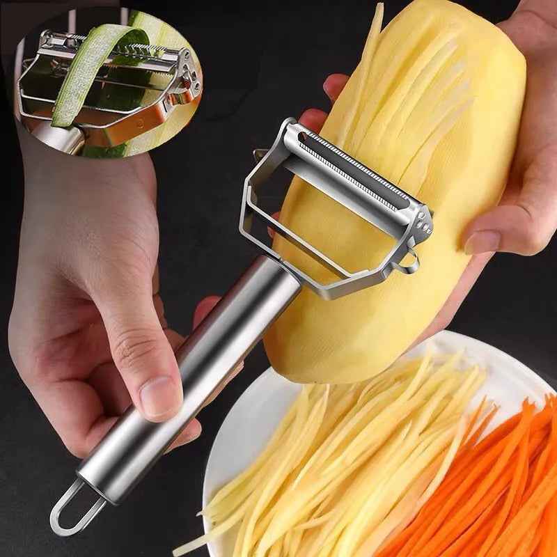 Stainless Steel Vegetable Peeler | Ergonomic Grip for Effortless Peeling 0