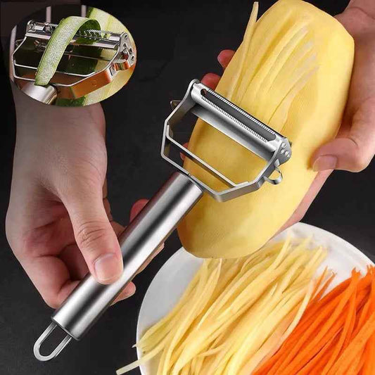 Stainless Steel Vegetable Peeler | Ergonomic Grip for Effortless Peeling 0