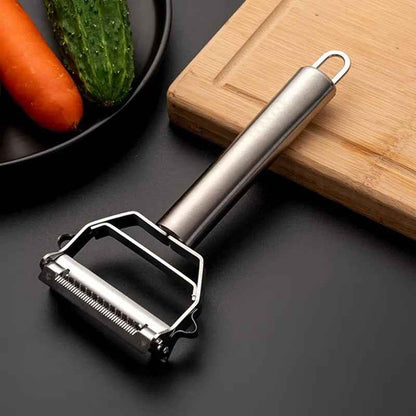Stainless Steel Vegetable Peeler | Ergonomic Grip for Effortless Peeling 2