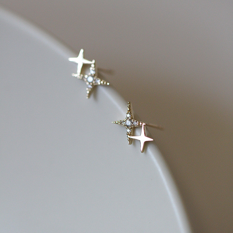 Starburst Earrings | Dainty Hypoallergenic S925 Sterling Silver Design 0