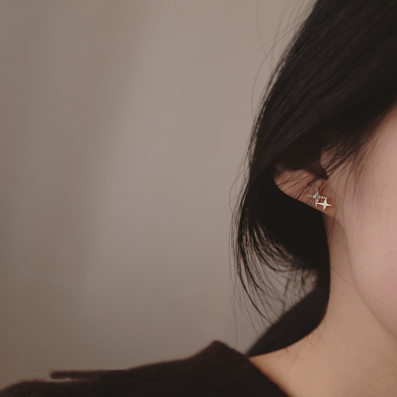 Starburst Earrings | Dainty Hypoallergenic S925 Sterling Silver Design 1