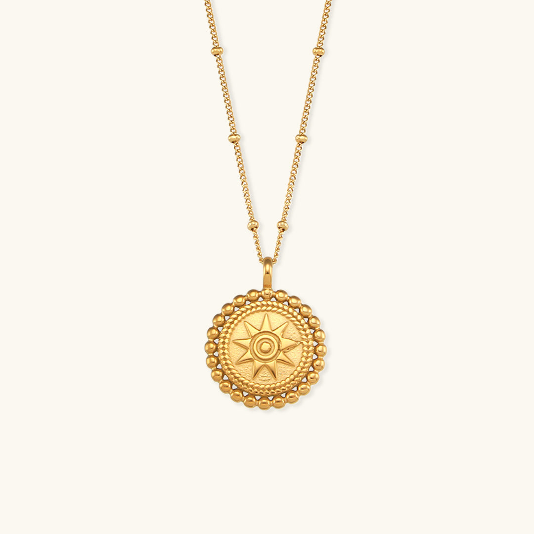 Starlight Gold Pendant Necklace | Ethically Sourced 18k Gold-Plated Design 0