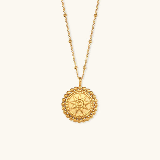 Starlight Gold Pendant Necklace | Ethically Sourced 18k Gold-Plated Design 0