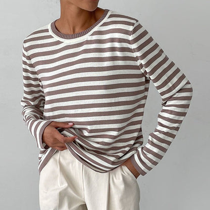Striped Casual Sweater | Relaxed Fit for Everyday Comfort 1