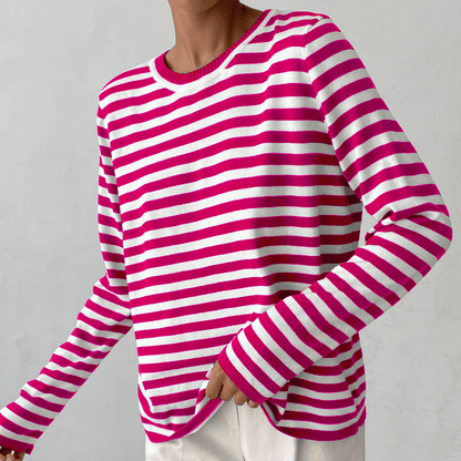 Striped Casual Sweater | Relaxed Fit for Everyday Comfort 11