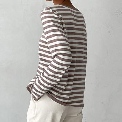 Striped Casual Sweater | Relaxed Fit for Everyday Comfort 8