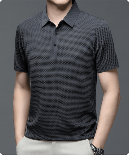 Structured Men's Polo Shirt | Lightweight Breathable Fabric for All-Day Comfort 1