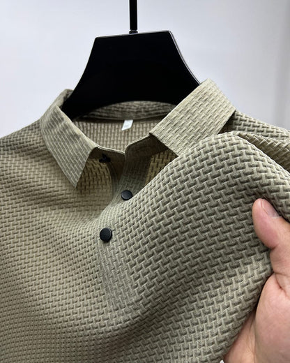 Structured Men's Polo Shirt | Lightweight Breathable Fabric for All-Day Comfort 11
