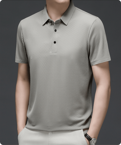 Structured Men's Polo Shirt | Lightweight Breathable Fabric for All-Day Comfort 5