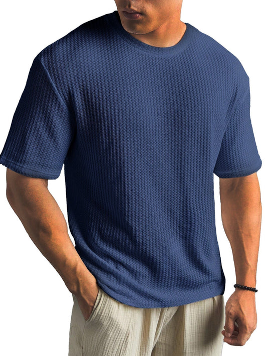 Structured Short Sleeve Shirt | Soft Textured Fabric for Everyday Elegance 0