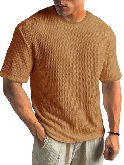 Structured Short Sleeve Shirt | Soft Textured Fabric for Everyday Elegance 4
