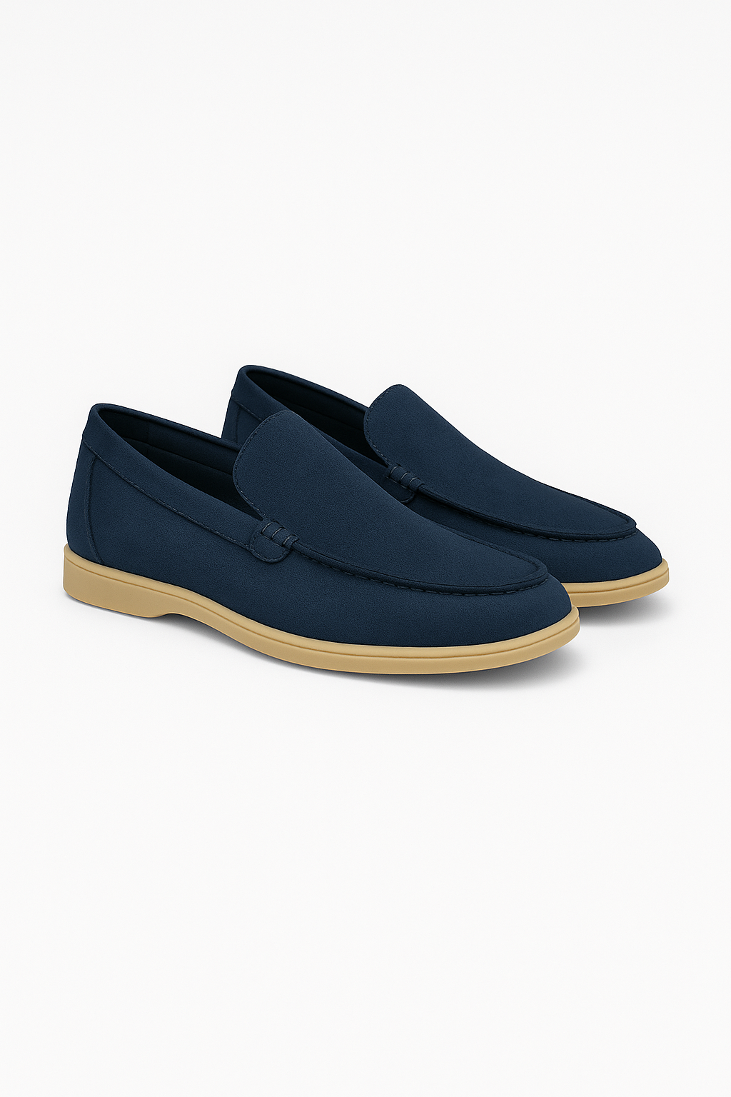 Suede Loafers for Women | Flexible Slip-On Design with Rubber Sole 3