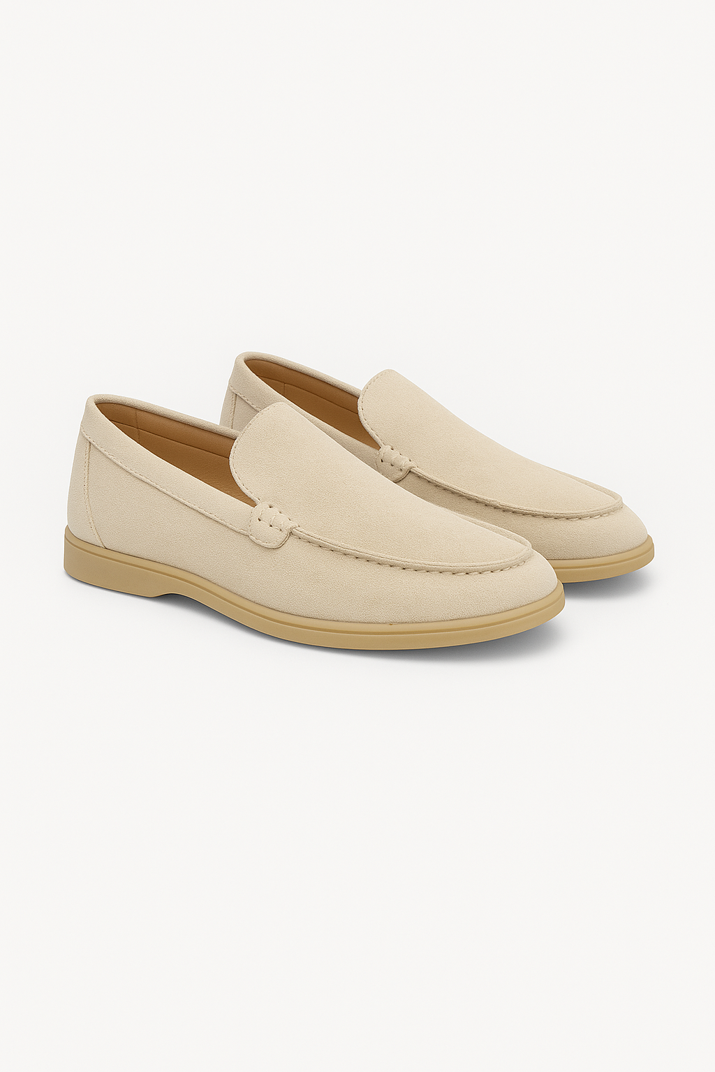 Suede Loafers for Women | Flexible Slip-On Design with Rubber Sole 5