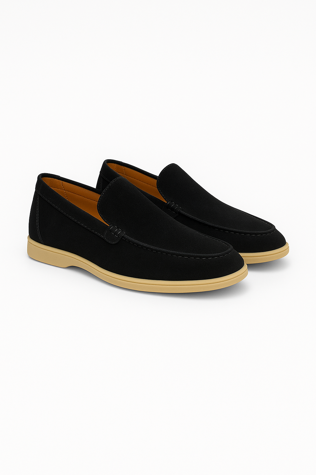 Suede Loafers for Women | Flexible Slip-On Design with Rubber Sole 7
