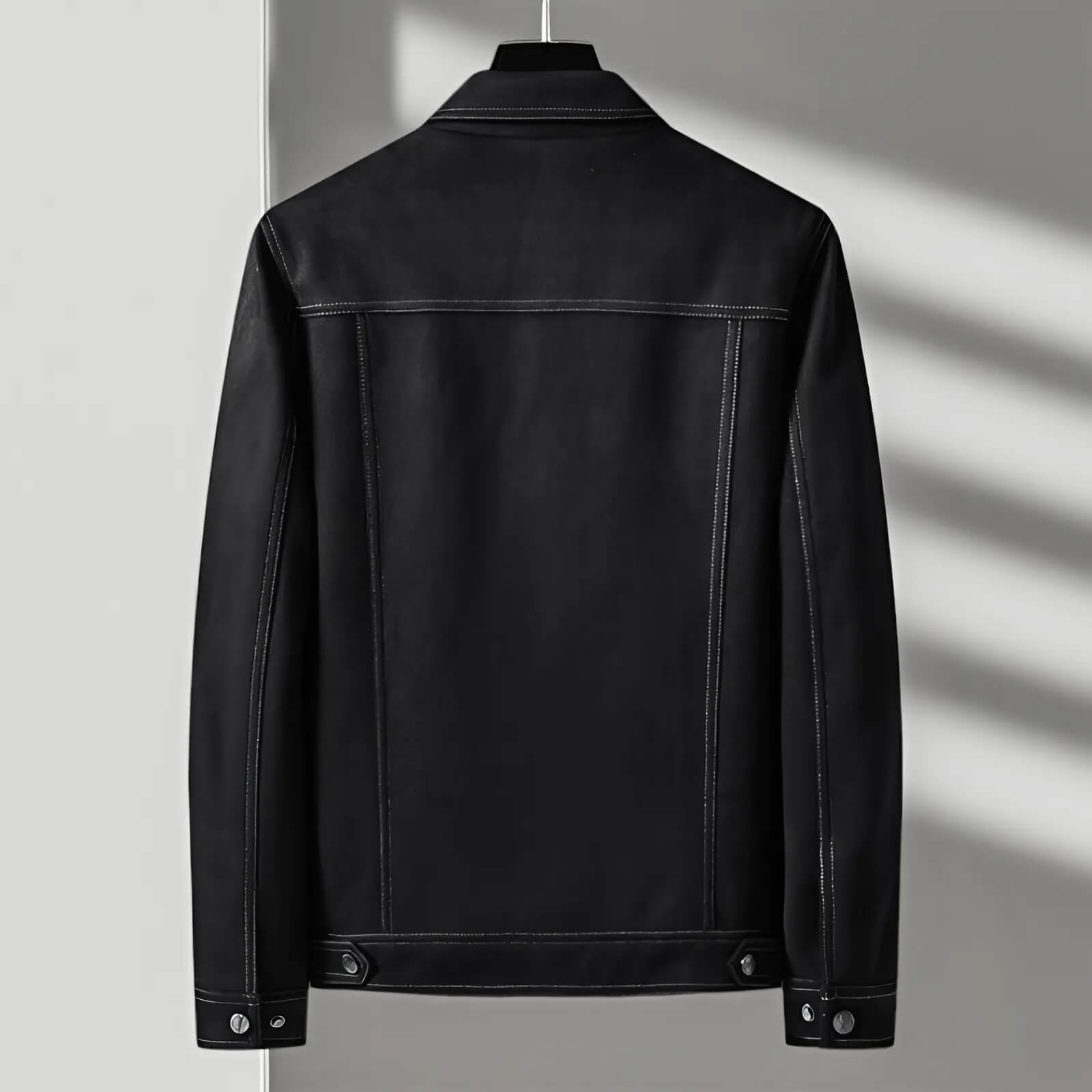 Suede Retro Jacket | Luxurious Velvety Feel with Tailored Fit 3