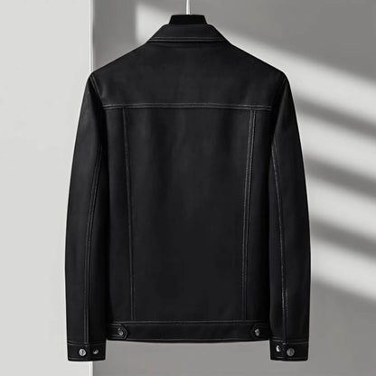 Suede Retro Jacket | Luxurious Velvety Feel with Tailored Fit 3