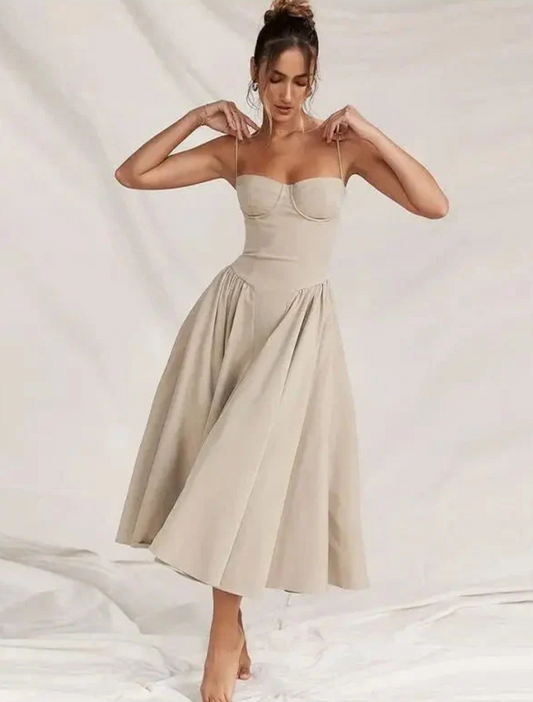 Summer Women's Dress | Lightweight V-Neck Casual Chic for Every Occasion 0