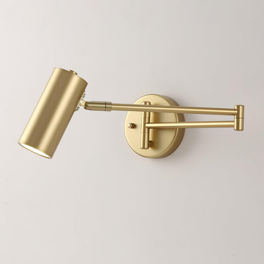 Swing Arm Wall Sconce | Adjustable Modern Iron Lighting Fixture 0