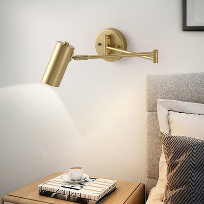 Swing Arm Wall Sconce | Adjustable Modern Iron Lighting Fixture 4