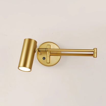 Swing Arm Wall Sconce | Adjustable Modern Iron Lighting Fixture 9