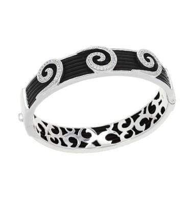 Swirl rubber armband