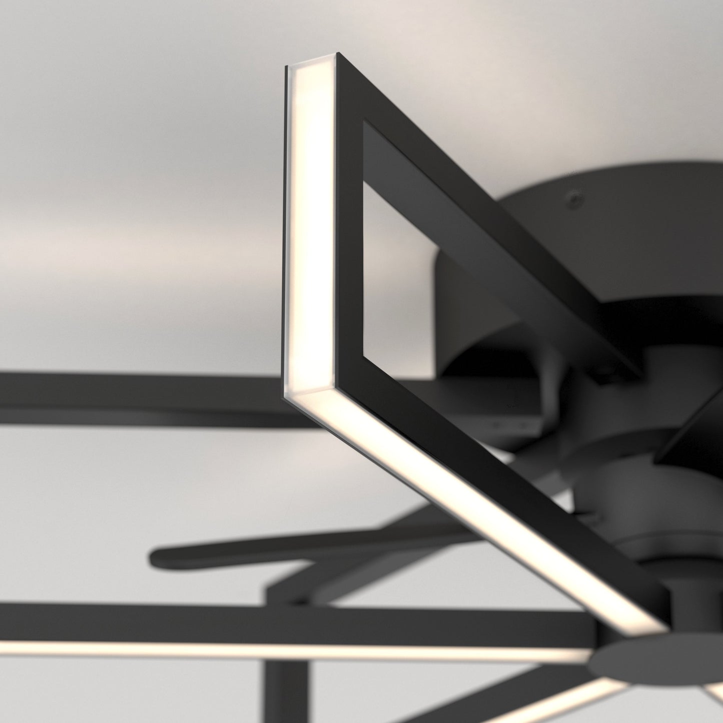 Swirl | 26 in. LED Modern Ceiling Fan with Remote Control & 3 Speeds 4