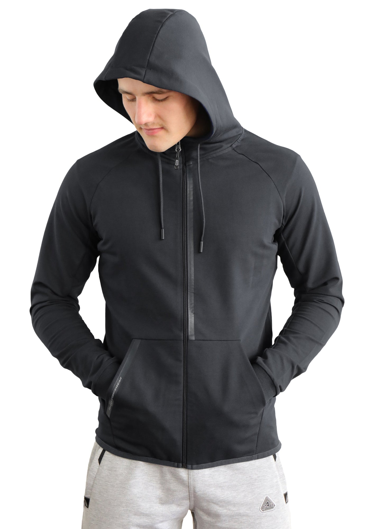 Comfortabele capuchontrui voor de hele dag, slim fit