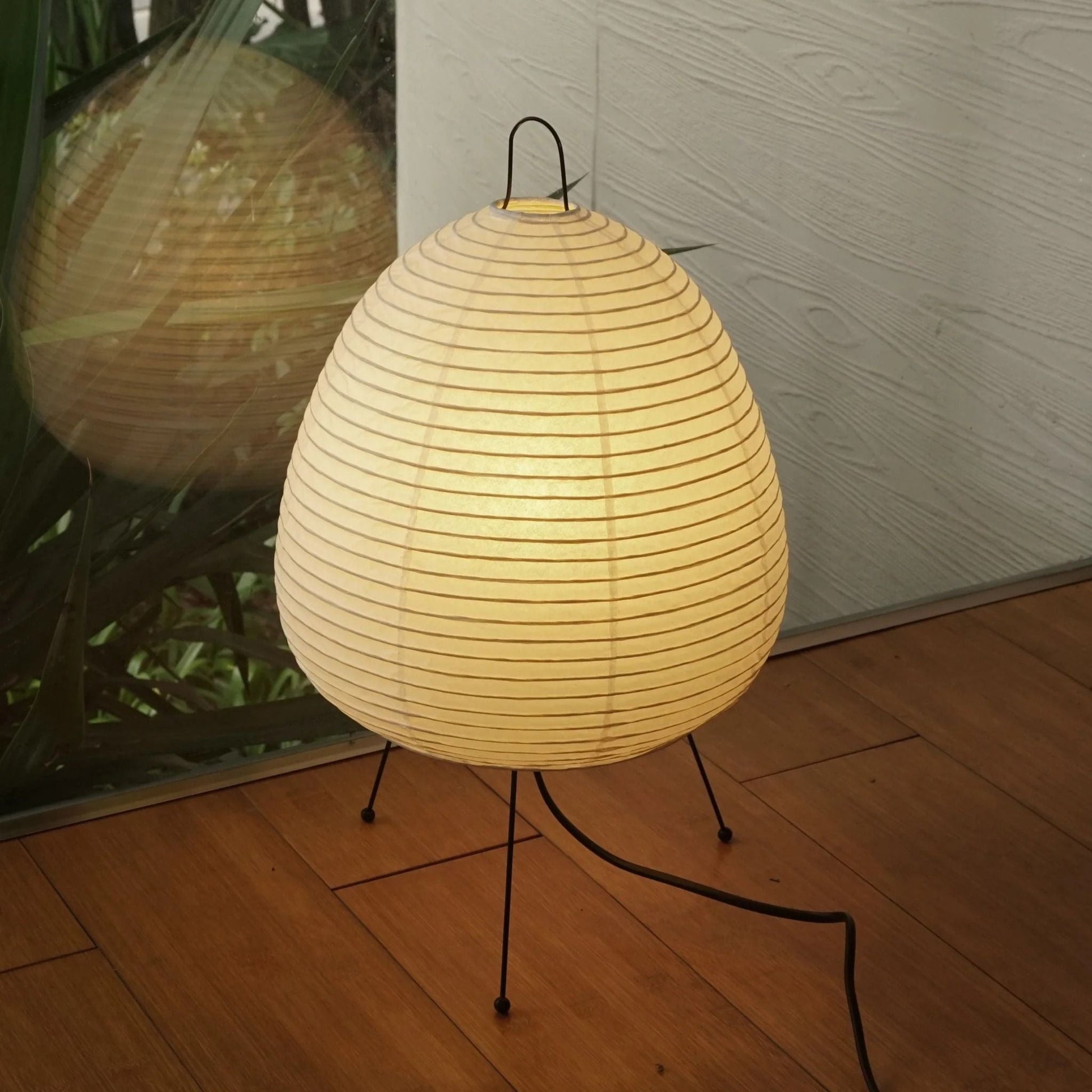 Table Lamp | Elegant Japanese Lantern Design with Soft Mulberry Paper Light 3