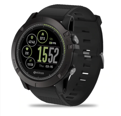 Tactical Smartwatch | Waterproof Design with Heart Rate Monitoring 0