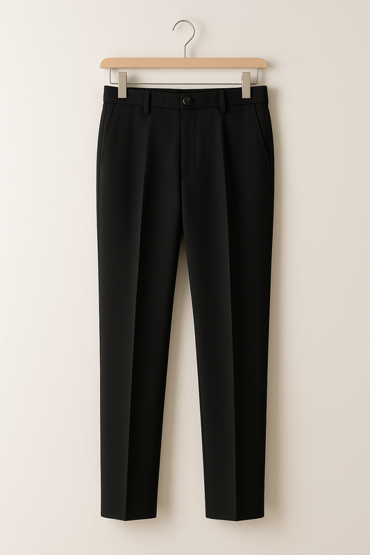Tailored Men's Dress Pants | Slim Fit with Pleat for Elegant Style 0