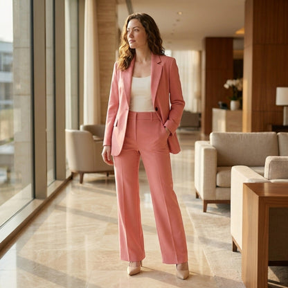 Tailored Suit Set | Blazer and Trousers for Professional Elegance 1