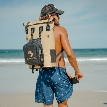 The Bellavia - Automatisk tätning, vattentät, flytande, luktbeständig ryggsäckskylare / torrpåse kombination