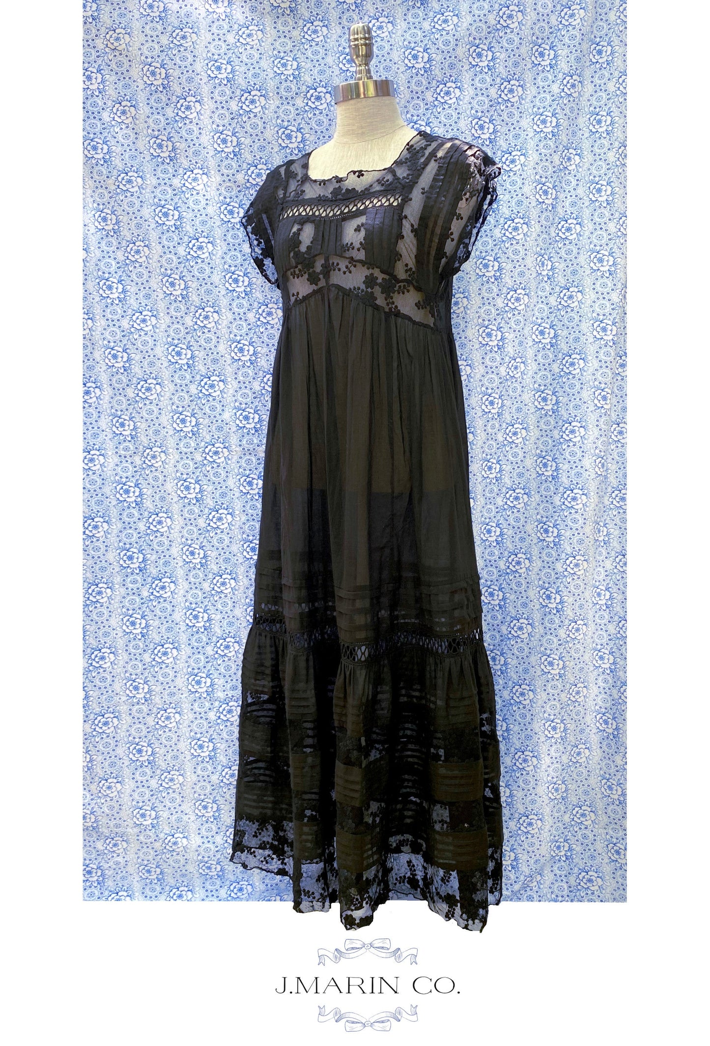 La robe Vivienne - Jet édouardien