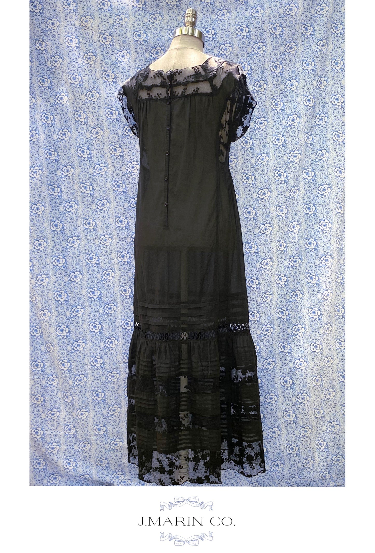 La robe Vivienne - Jet édouardien