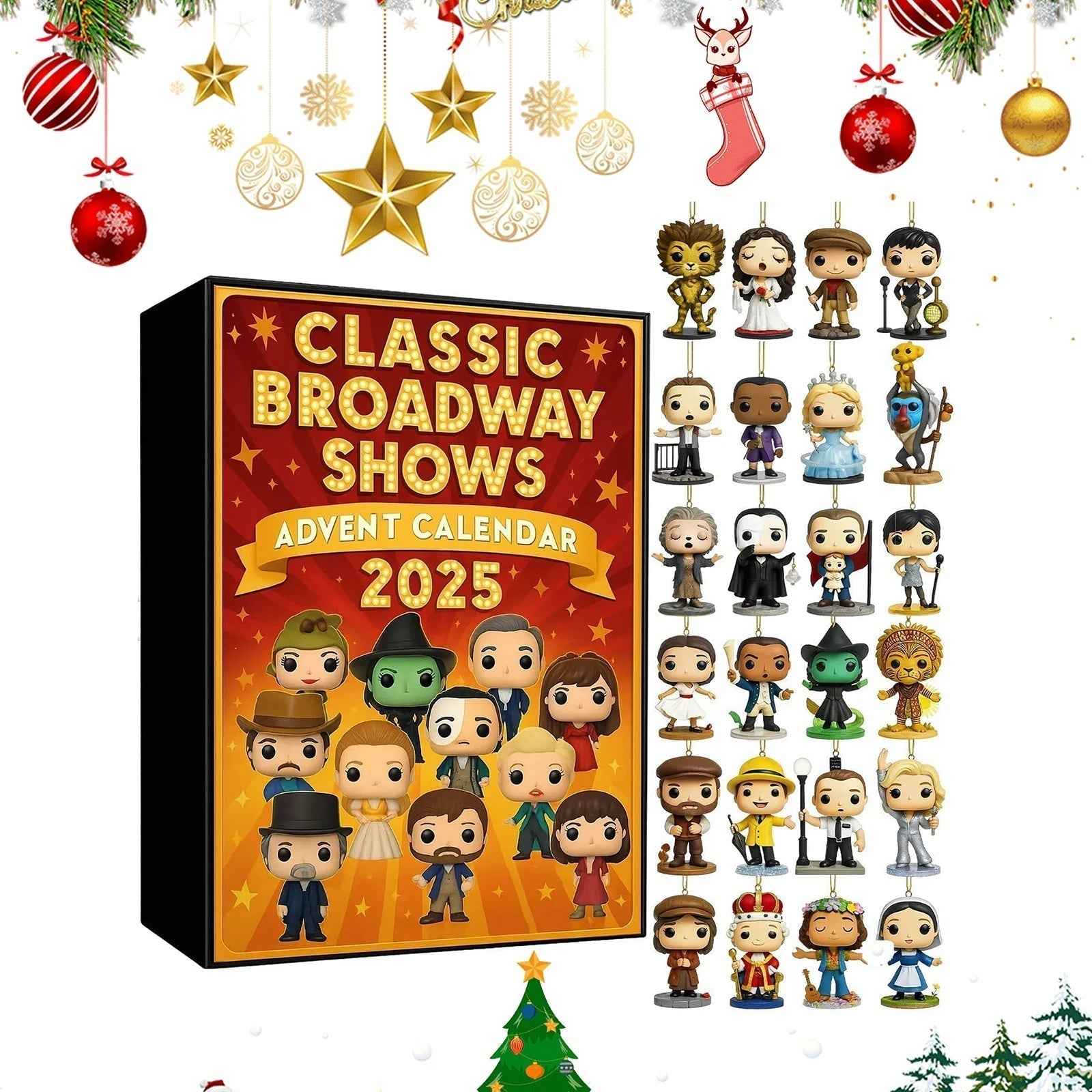 Theater-Inspired Advent Calendar | Iconic Musical Characters for Fans 2