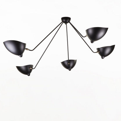 Three Arm Ceiling Lamp | Sculptural Design with Dynamic Aesthetics 11