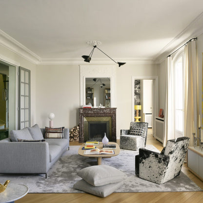 Three Arm Ceiling Lamp | Sculptural Design with Dynamic Aesthetics 5