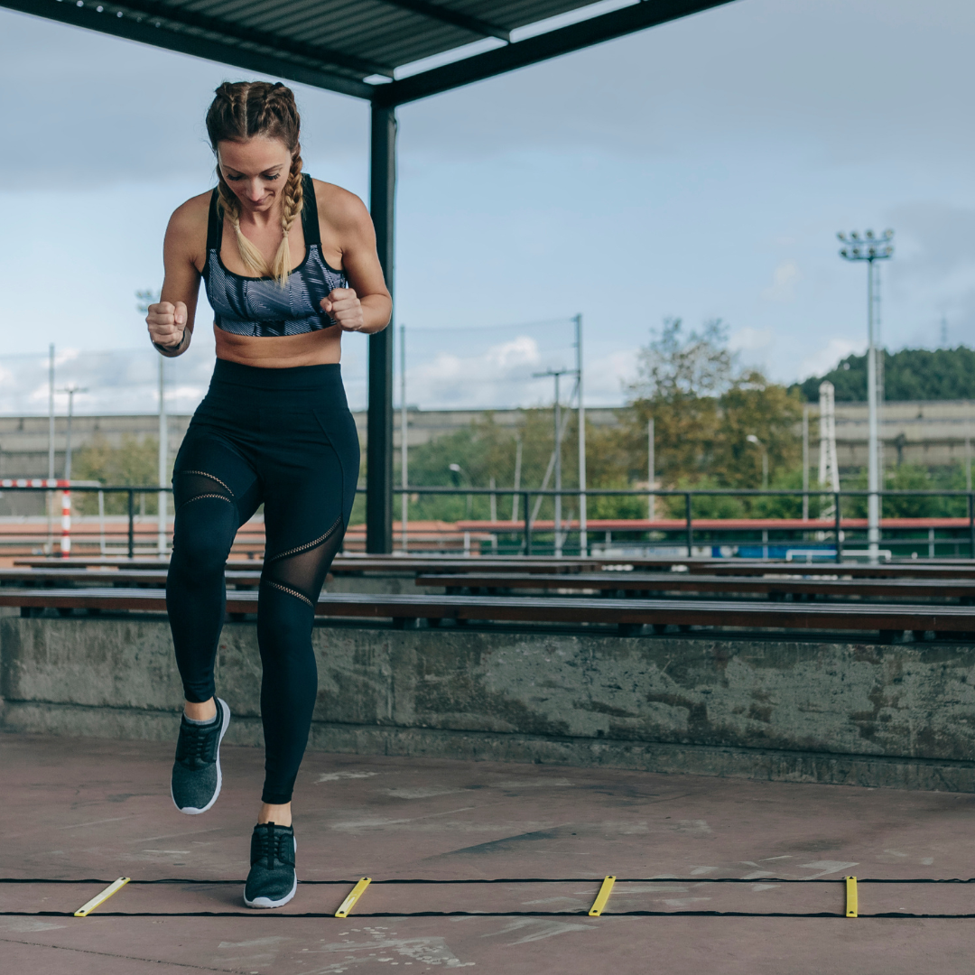 Training Ladder | Portable Agility Tool for Speed and Coordination 2