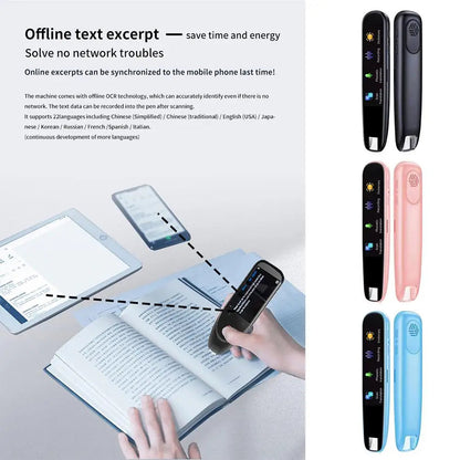 Translation Pen | Instant Text-to-Speech and Offline Scanning in 55+ Languages 2