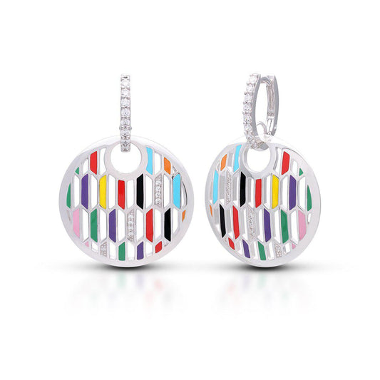 Boucles d'oreilles Trapezio