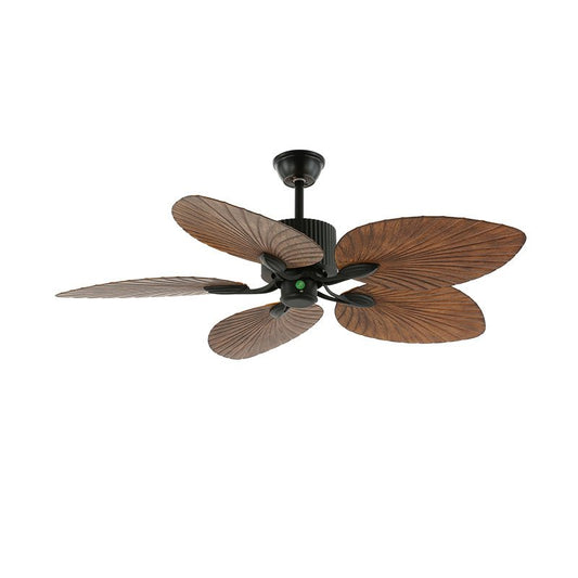 Tropical Ceiling Fan Light | Banana Leaf Design with Integrated Lighting 0