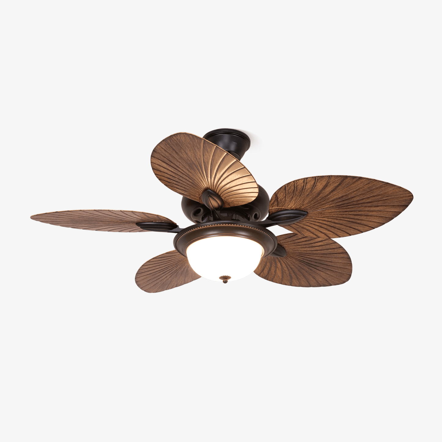 Tropical Ceiling Fan Light | Banana Leaf Design with Integrated Lighting 1